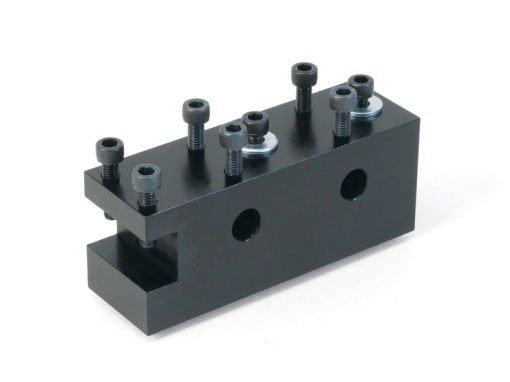 Suport lateral frontal pentru scule multiple, 10mm, pentru strung Sherline