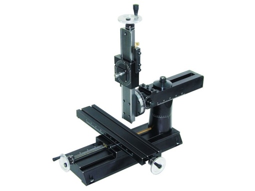 CNC Baza frezare 12", XYZ cu roti la "ZERO" Sherline, CNC ready
