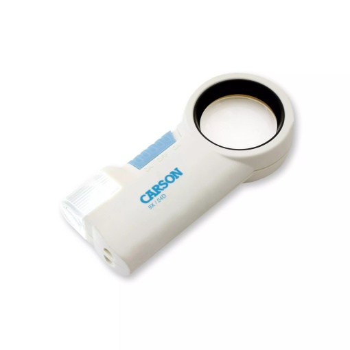 Lupă cu lanternă MagniFlash si LED-uri, putere x9 - Carson
