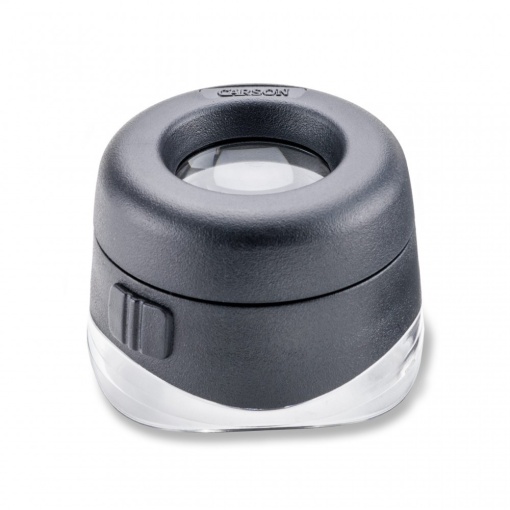 Lupa de focalizare VersaLoupe LED, putere 10x cu led - Carson