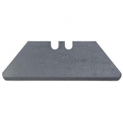 2-11-987 Set 10 lame trapezoidale rotunjite pentru cutter, Stanley