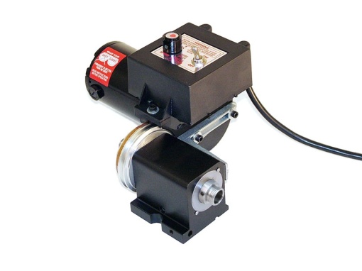 Ansamblu motor cu ax si orificiu traversant, pentru masini unelte Sherline