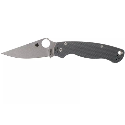 Briceag Para Military™ 2 G-10 Dark Gray Maxamet, Spyderco
