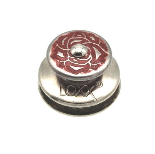 Buton superior Red Rose pentru sisteme de fixare LOXX
