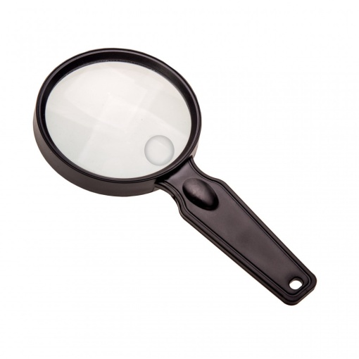 Lupa de mana MagniView putere 2x/4.5x cu lentile acrilice, Carson