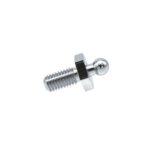 Parte inferioara surub cromat M5 - 10 mm pentru sisteme de fixare LOXX
