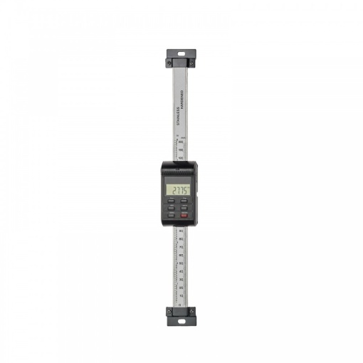 Scală vernier digitală de 200 mm pentru montaj vertical, WABECO