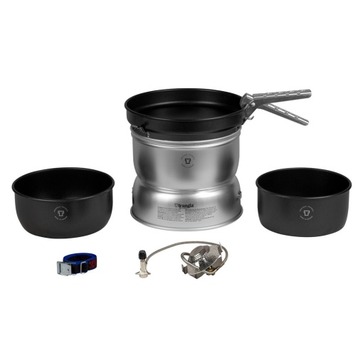147255 25-5 UL/GB Set serie 25 ULTRALIGHT, pentru gatit in camping, cu arzator pe gaz, Trangia