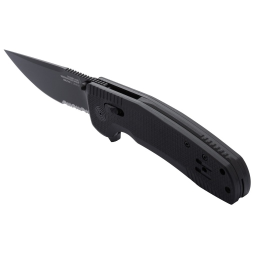 Briceag SOG-TAC XR BLACKOUT PARTIAL SERRATE