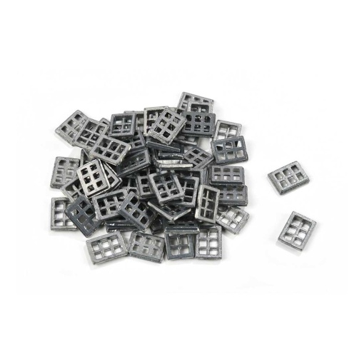 Set 10 fereastre metalice pentru navomodele, Amati