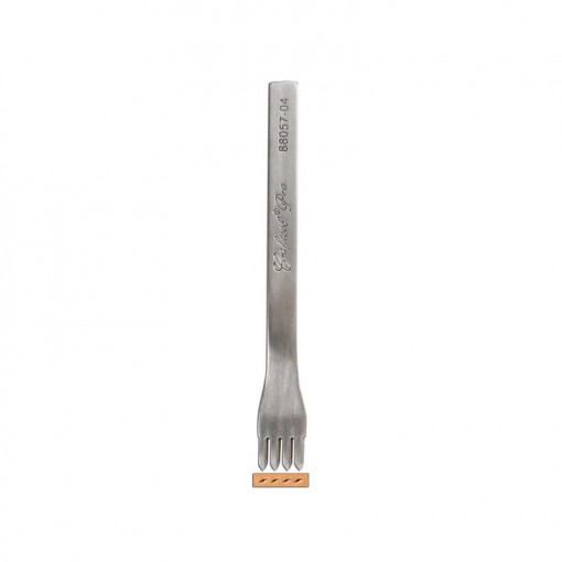 88057-04 Dalta perforare PRO (4 gauri) cusatura pielarie 3.5mm