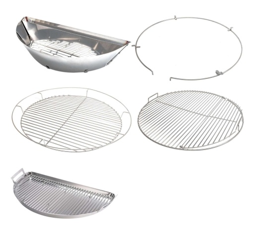 Kit Slow ‘N Sear® SNS Grills pentru gratarul cu carbuni kamado XL Big Green Egg