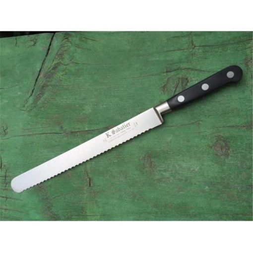 1110JA25DPOA Cutit de sunca, zimtat, lungime 25cm, Sabatier Authentique