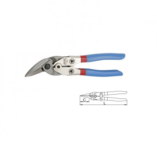 591R Plus3DP Foarfeca articulata de tabla tip pelican,260 mm