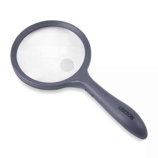 Lupa de mana HandHeld putere 2x/4x cu leduri - Carson