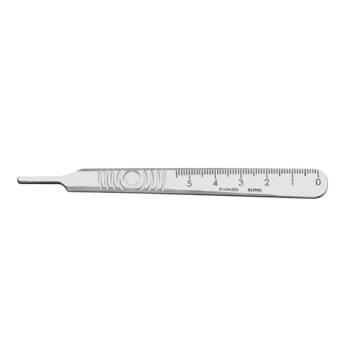 Maner de bisturiu Nr 3 gradat 12 cm, Niqua