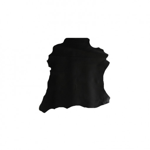 Piele capra captuseala/proiecte mici, neagra