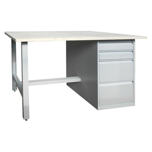 Banc de lucru cu 4 sertare, 1500x800x850 mm