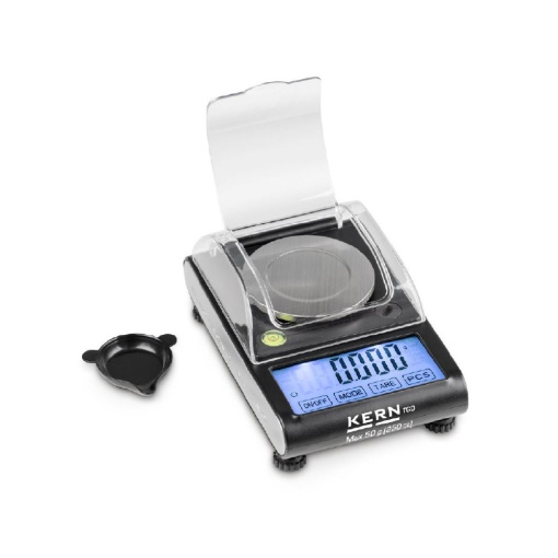 Cantar digital Kern, compact, in carate pentru bijutieri