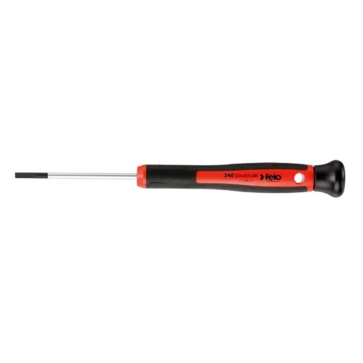 Felo 24035350, Surubelnita de precizie cu varf drept 3.5x0.6mm