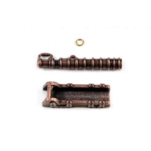 Set 10 tunuri cu afet de tip spaniol pentru navomodele, 22mm, Amati