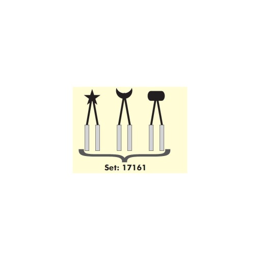 Set 3 varfuri pentru creion pirogravura,Star Tec