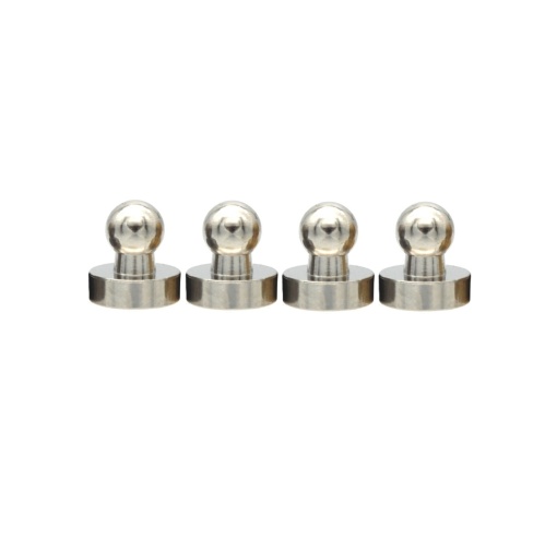 Set 4 parti inferioare pentru textile/piele, sisteme de fixare LOXX