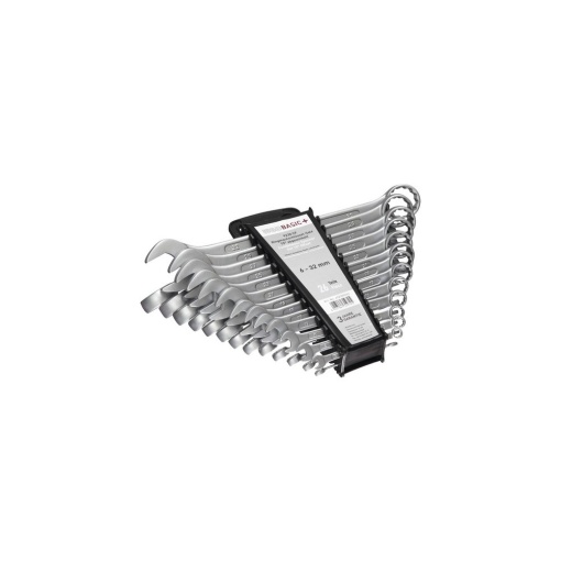 Set chei combinate fixă-inelară WGB Basic+ 6-32 mm, 26 piese, crom-vanadiu