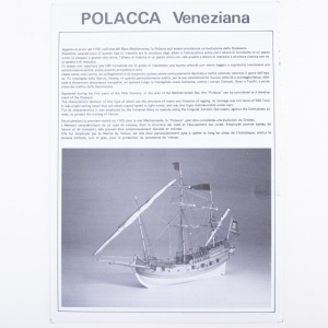 1007 Planuri constructie navomodel Amati Polacca Venetiana - Img 2