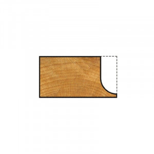 3971000 Freza semirotunda pentru lemn,diametru taiere ˜ 22,2 mm, Wolfcraft - Img 3