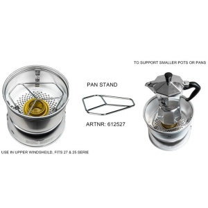 612527 Stand inox vase mici pentru sistemele, Trangia - Img 8