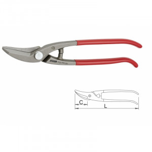 615042 Foarfeca de fasonat tabla, 280 mm, 572L 7PR, Unior - Img 2