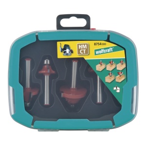 8754000 Set freze profilate pentru lemn, Wolfcraft - Img 12