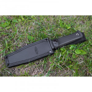 A1L Cutit de supravietuire si buschcraft A1 cu teaca din piele, Fallkniven - Img 16