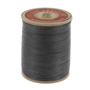 Ata de cusut piele din in cerat Fil Au Chinois WAX LINEN RETORS N°40 0,50 mm x 25 ml - Img 11