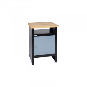Banc de lucru 600mm, cu 1 usa, grosime blat de lemn 3cm - Img 2