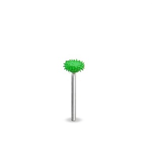 Biax sculptura lemn SABURR - Cap 3/8" forma disc aspru