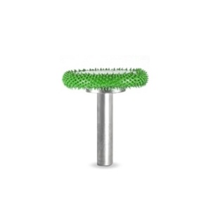 Biax sculptura lemn SABURR - Cap forma disc 1" X 1/4"