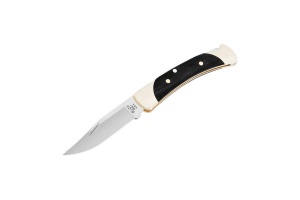 Briceag Buck 55 (0055BRS-B), otel 420HC, maner abanos si alama, Lockback - Img 6