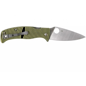 Briceag Caribbean™ G-10 Negru/Galben Leaf, Spyderco - Img 4