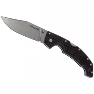 Briceag Cold Steel Voyager Large Drop Point AUS10A Tri-Ad Lock CS-29AB - Img 3