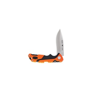 Briceag de vanatoare Buck Pursuit Pro Small 0661ORS-B, otel S35VN, maner Versaflex portocaliu, Lockback - Img 5