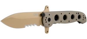 Briceag M21-14DSFG Desert w/Veff Serrations, CRKT - Img 2