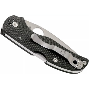 Briceag Native® 5 Fluted Carbon Fiber CPM S90V, Spyderco - Img 3