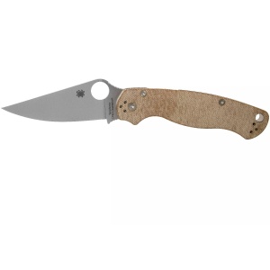 Briceag Para Military™ 2 CPM CRU-WEAR Micarta, Spyderco - Img 1