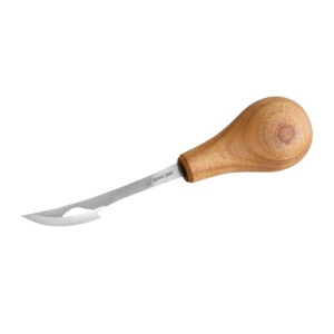 C17P Cutit de sculptura universal cu maner modelat pentru palma, BeaverCraft - Img 1