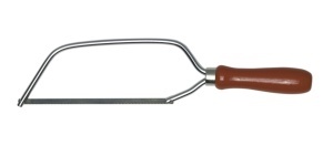 Cadru traforaj universal cu maner din lemn, Pebaro