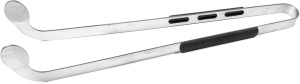 Cleste cu maner din cauciuc pentru gratar/carbuni. SNS GRILLS - Img 1
