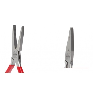 Cleste cu varf plat fara arc cu taiere 145mm, pentru bijutieri, ANTILOPE, Niqua - Img 1