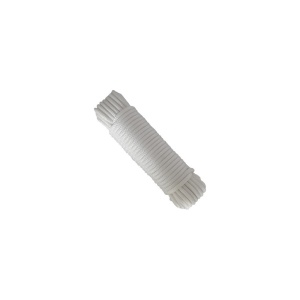 Coardă poliester Ø10mm x 25m, alb - Img 1